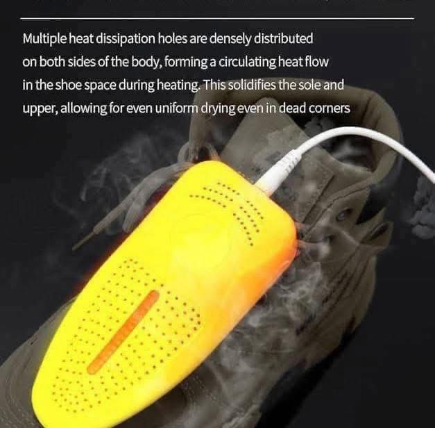 Secador de zapatos con esterilizador