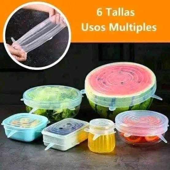 Tapas de silicón