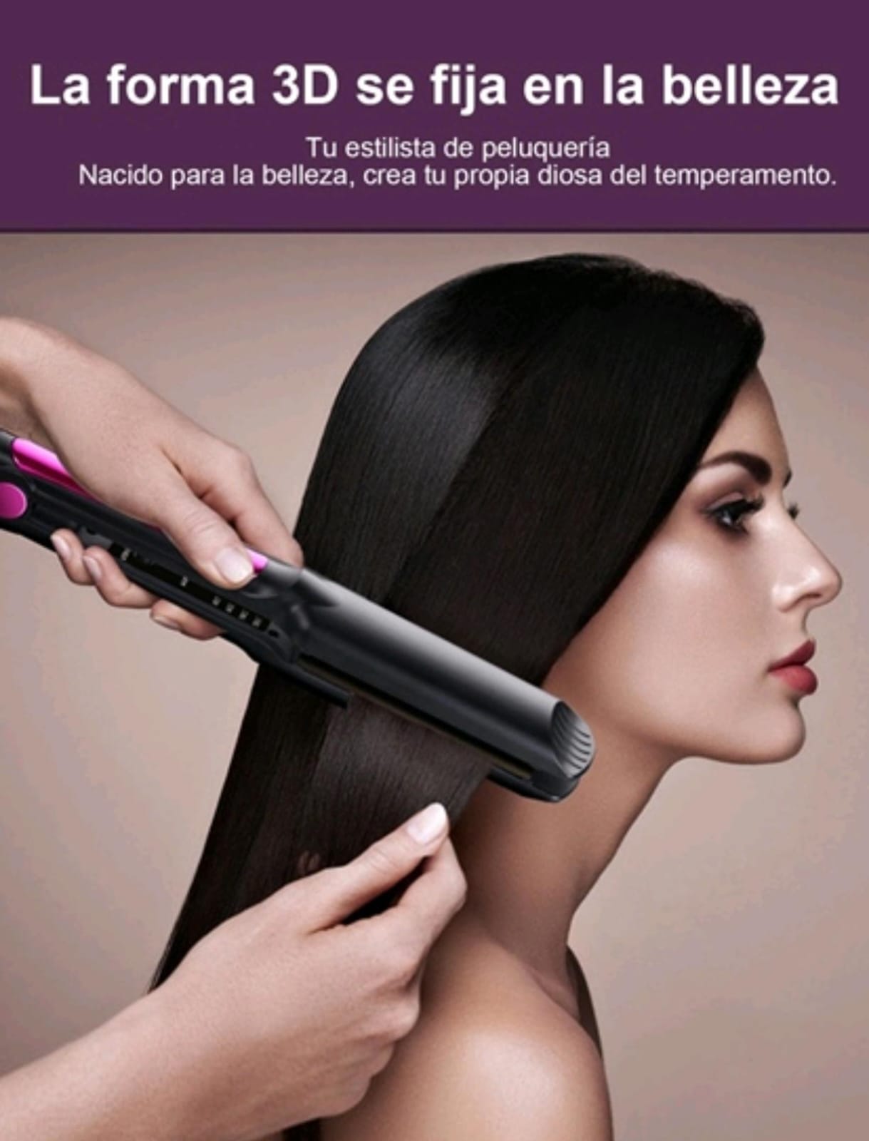 Plancha para cabello