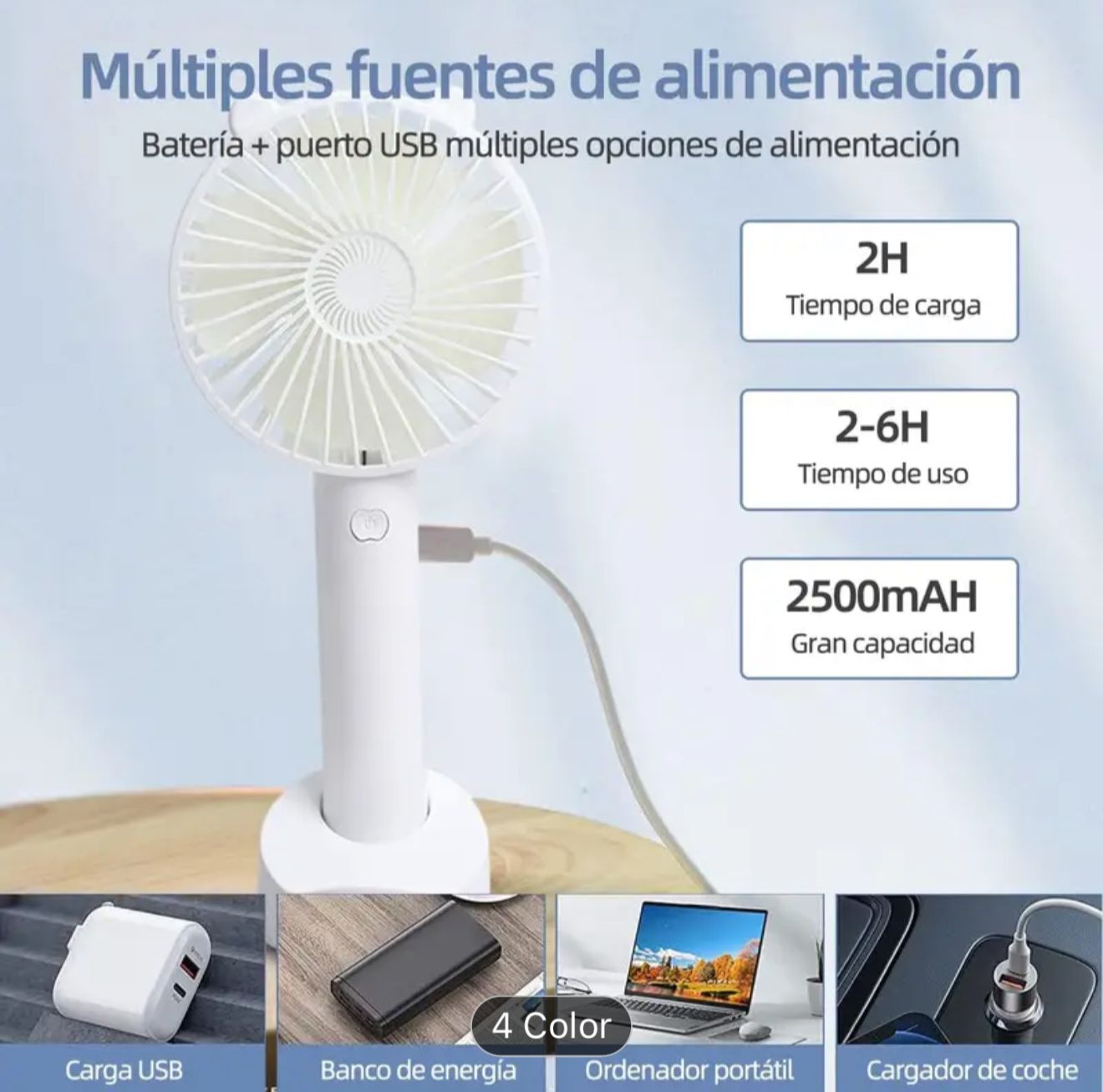 Ventilador de mano